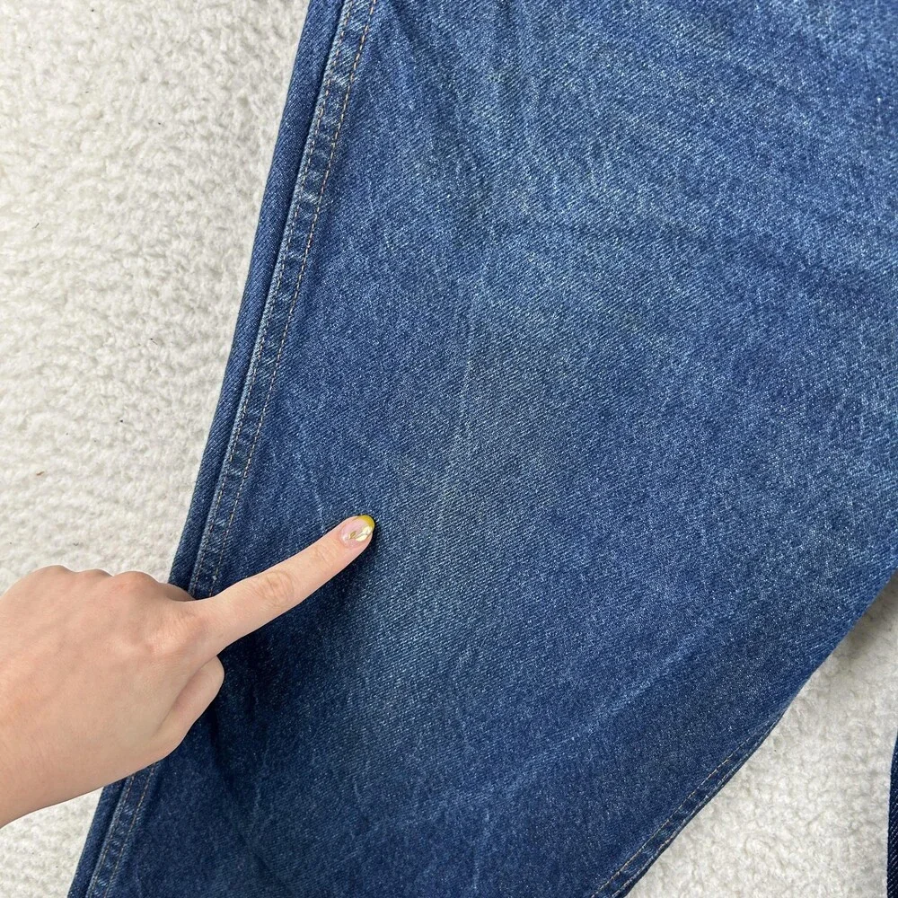 Vintage Roebucks Jeans Mens 31x28 Medium Wash Denim Regular Straight USA 80s